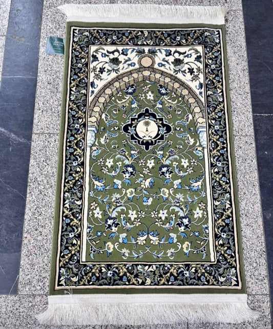 Tapis de prières Nabawi Rawda palmier  ©